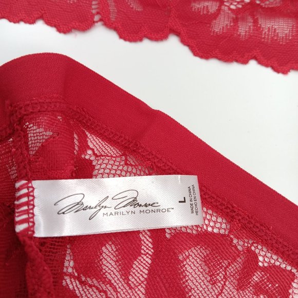 MARILIN MONROE 36C/LARGE RED BIKINI SET - Picture 11 of 16